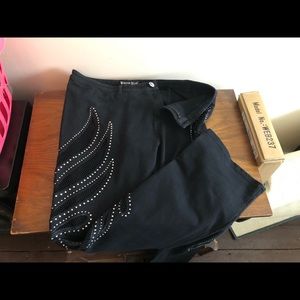 Platinum plush jeans